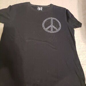 RECESS Brand Clothing Peace sign and angel wings